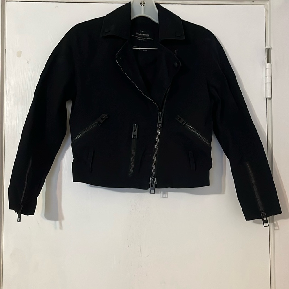 All Saint Ismene Shrunken Biker